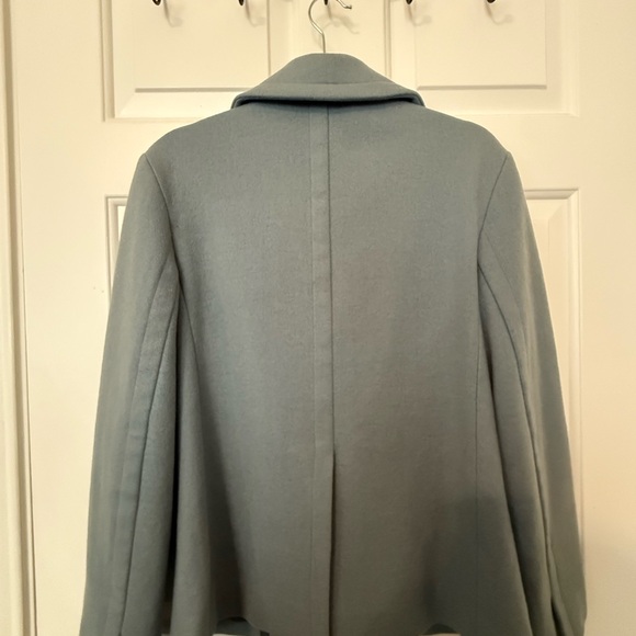 Marc Jacobs Women's Light Blue Pea Coat - Picture 4 of 8